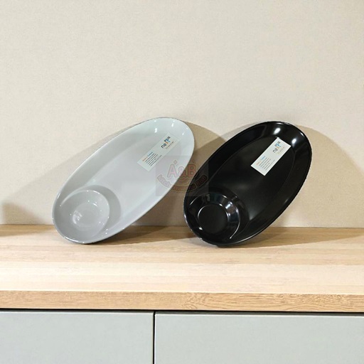 รูปภาพที่#2 ของสินค้า : (1ใบ)จานเปลหลุม วงรี 11" จานเมลามีน P-1064-11 รูปภาพที่2 ของสินค้า : (1ใบ)จานเปลหลุม วงรี 11" จานเมลามีน P-1064-11